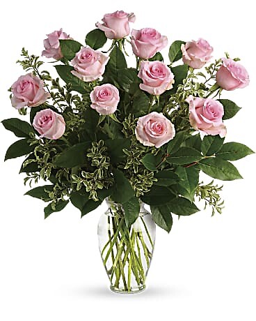 say something sweet with pink roses