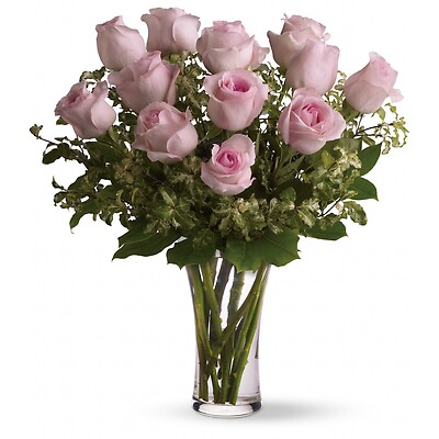 Dozen Pink Roses