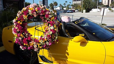 colorful wreath