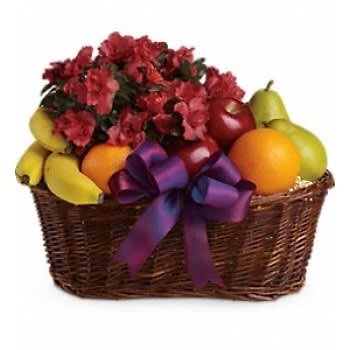 Fruits and Blooms Basket