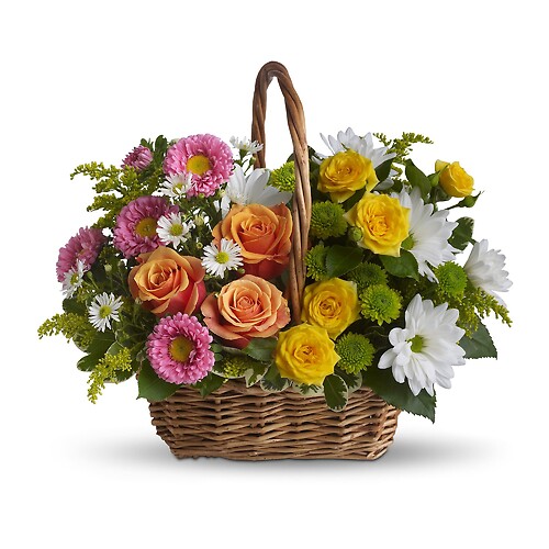 Sweet Tranquility Basket by Teleflora