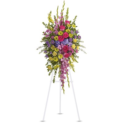 Bright and Beautiful Spray by Teleflora