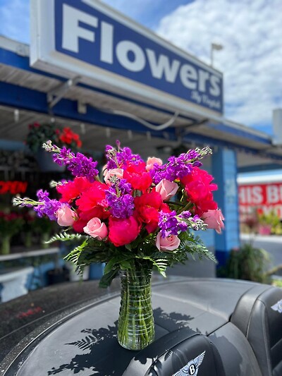 peonies ,stock &amp; roses