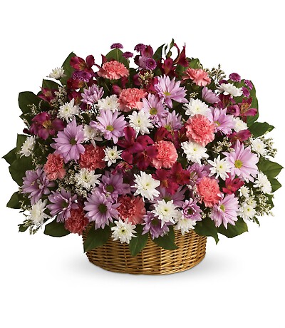 Rainbow Reflections Basket by Teleflora